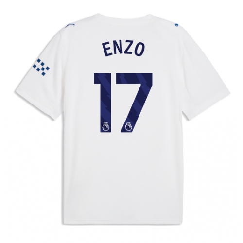 Manchester City Enzo Fernandez #17 Maglia Gara Terza Repliche 2026-27 Maniche Corte Manchester City Enzo Fernandez #17 Maglia Gara Terza Repliche 2026-27 Maniche Corte